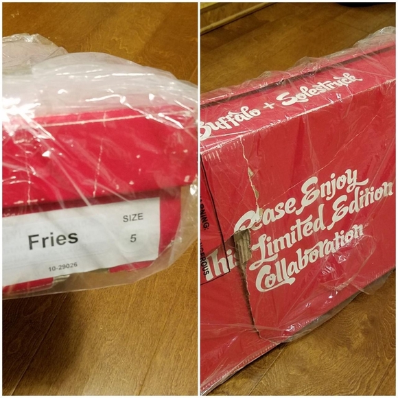 Buffalo London rare French fries platforms boots sneakers - Picture 4 of 4